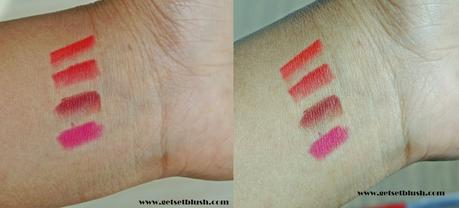 Miss Claire Lip Pencils-Review and Swatches