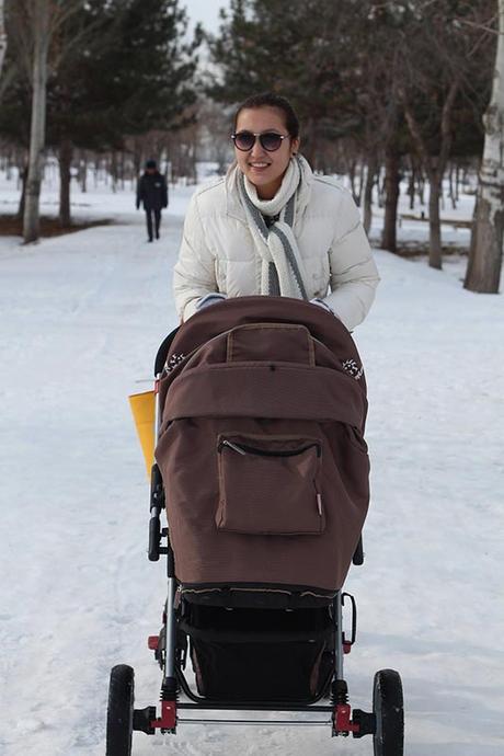 Getting out and about with your new baby