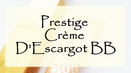 It's SKIN Prestige Crème D'Escargot BB