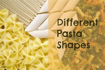 Many Pasta Shapes
