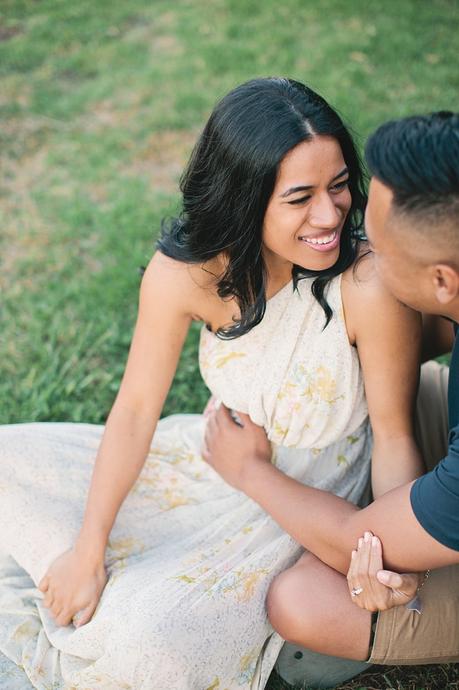 An Insanely Romantic Engagement Session by Qiane