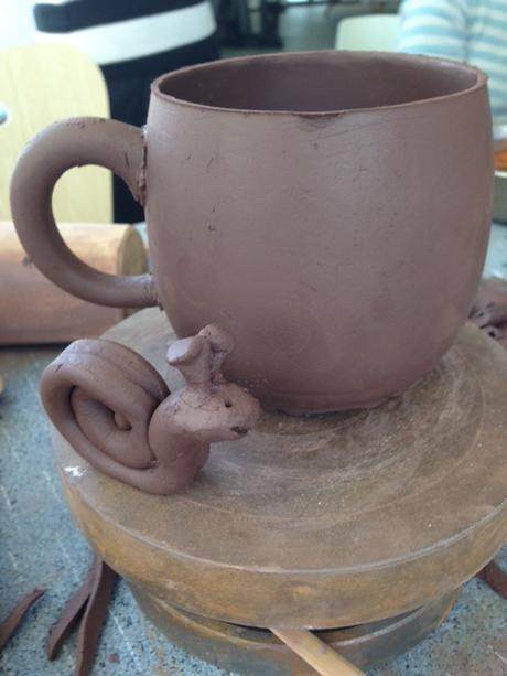 cup and snail