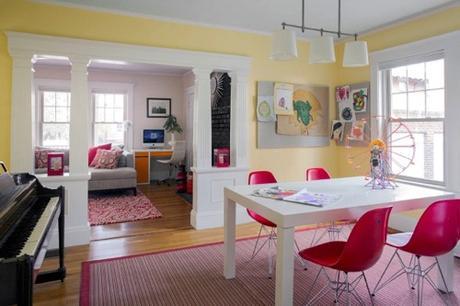 Colorful Cambridge Home Makeover By Heidi Pribell