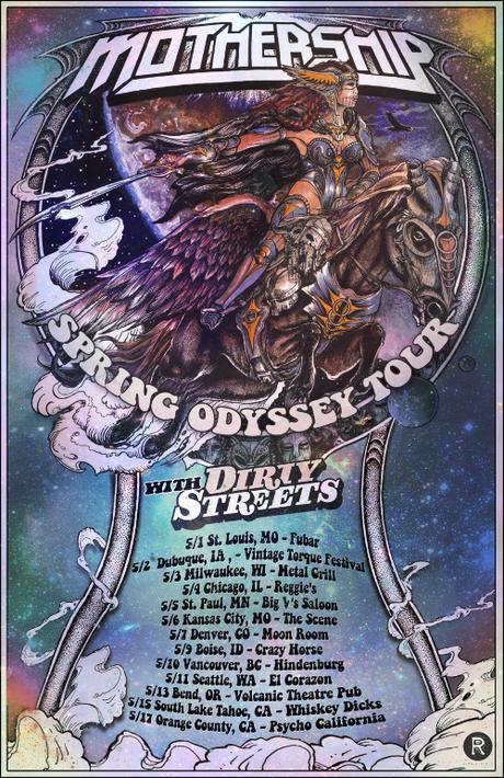 Mothership announce Spring Odyssey Tour with The Dirty Streets across the USA this May
