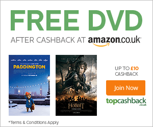 Offer: Free DVD after Cashback at Amazon