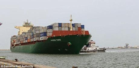 Cargo ship CMA CGM Tigris fired at and taken to Bandar Abbas by Iran
