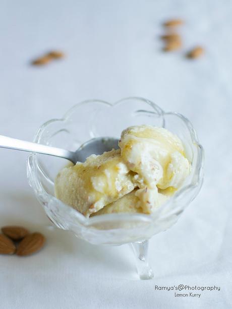 almond pistachio icecream - summer special recipes