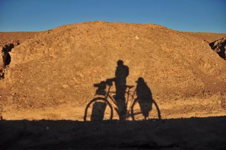 Our shadows were pretty amusing to watch!