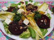 Vegetarian Seasonal Salad with Fresh Chervil-orange Dressing!