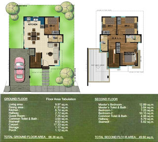 Bambu Estate Maki House Model Floor Plan