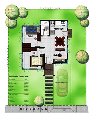 Bambu Estate Hana House Floor Plan