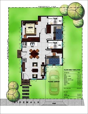 Bambu Estate Yumi Deluxe House Model Floor Plan