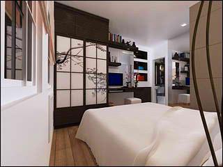 Bambu Estate Yumi House Model Master Bedroom