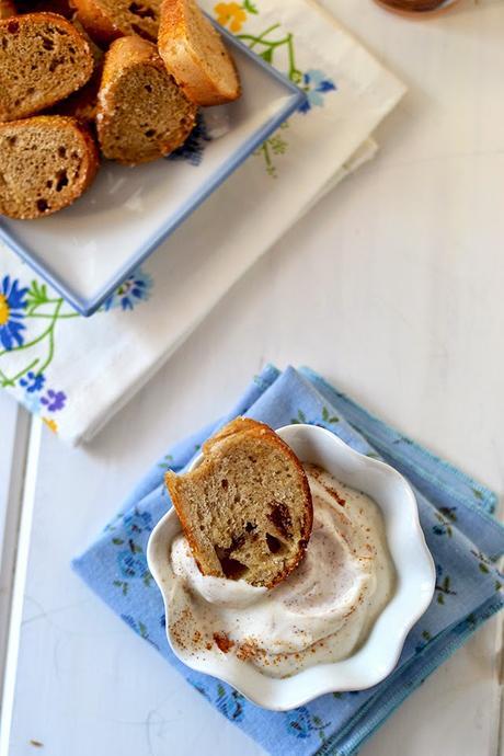 Bagel Chips with Cinnamon Sugar