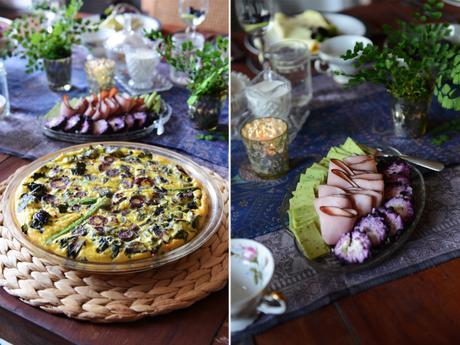 A Purple & Green Themed Spring Brunch Purple and Green Brunch by With The Grains 14