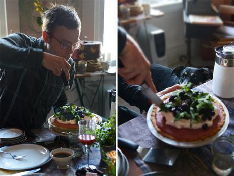 A Purple & Green Themed Spring Brunch Purple and Green Brunch by With The Grains 16