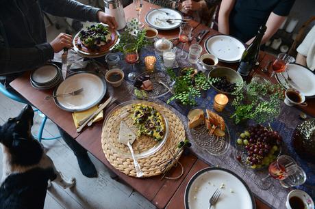 A Purple & Green Themed Spring Brunch Purple and Green Brunch by With The Grains 12