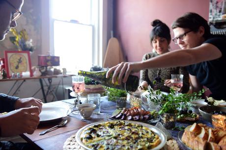 A Purple & Green Themed Spring Brunch Purple and Green Brunch by With The Grains 07