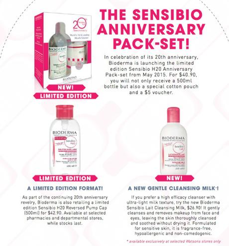 Bioderma 20th anniversary deal