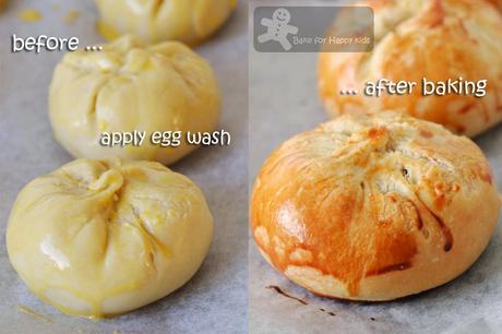 Baked Chinese Char Siu Buns / Shao Bao 烧包