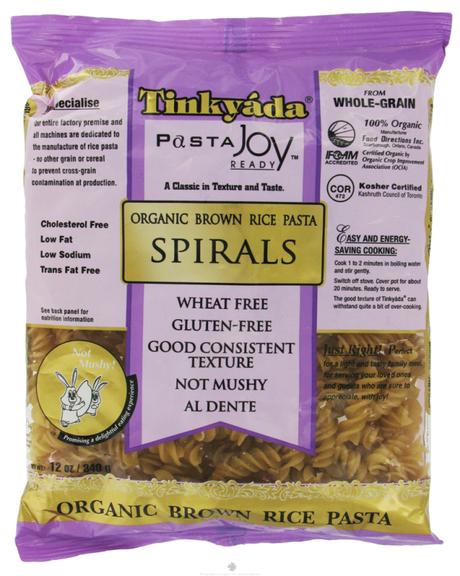 Gluten Free Product Review: Tinkyada Brown Rice Pasta (REPOST)