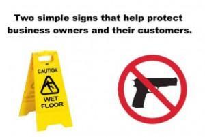 Business Owners Could Be Liable for Gun Violence Unless They Post 