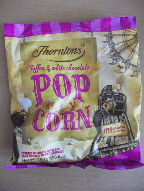 Thorntons Toffee & White Chocolate Popcorn Review
