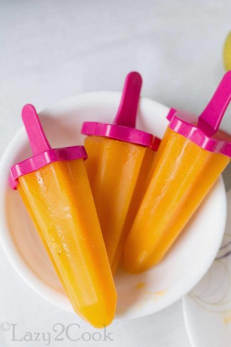 Mango Popsicles