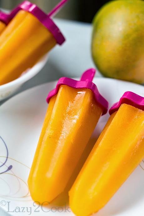 Mango Popsicles