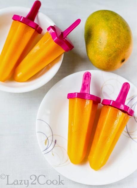 Mango Popsicles