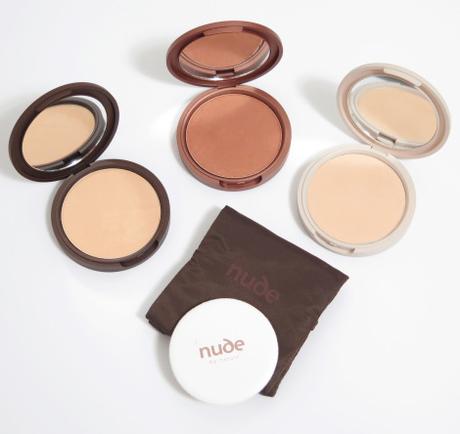 Nude by nature  Pressed Mineral Powder Collection Pressed Mineral Cover, Pressed Mattifying Mineral Veil, Pressed Matte Mineral Bronzer 3