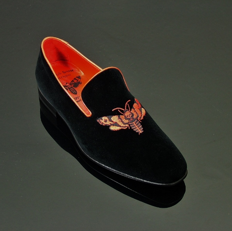 The After Five Slip:  Jeffery West Death Moth Slipper