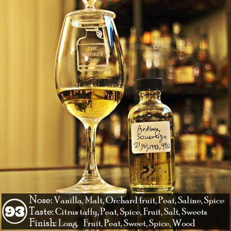 1992 The Sovereign Ardbeg 21 Year Old Review