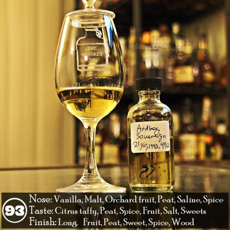 The Sovereign 1992 Ardbeg 21 Year Old Review 1992 The Sovereign Ardbeg 21 Year Old Review