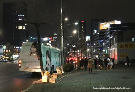 Laneige Global Beauty Camp nightlife bus