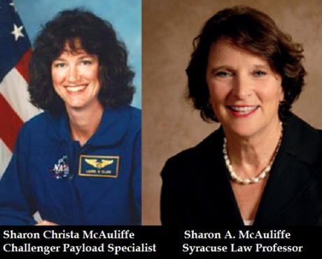 Sharon Christa McCauliffe & Sharon McAuliffe