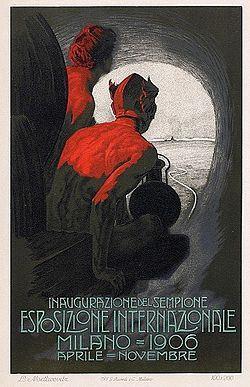 Poster from Milan EXPO 1906  - Source Wikipedia : http://en.wikipedia.org/wiki/World%27s_fair