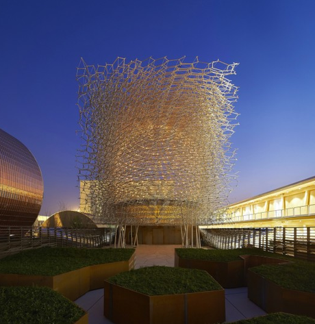 The UK Pavilion for the EXPO2015 in Milan is 