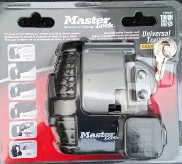 Product Review: Master Lock 379 DAT Universal Trailer Coupler Lock ~ Moving You Safely This Summer!