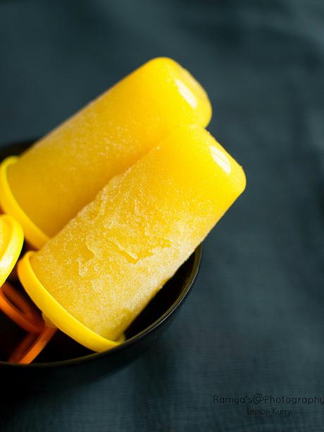 mango popsicles - fresh mango popsicles