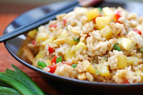 Spicy Pineapple Fried Rice