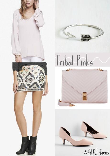 Tribal Pinks via @FitfulFocus