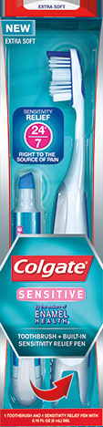 New Colgate Products Strengthen Tooth Enamel and Provide Relief from Sensitivity!