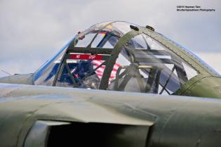 Oshkosh AirVenture,  P-38 Lightning 'Ruff Stuff', cockpit,