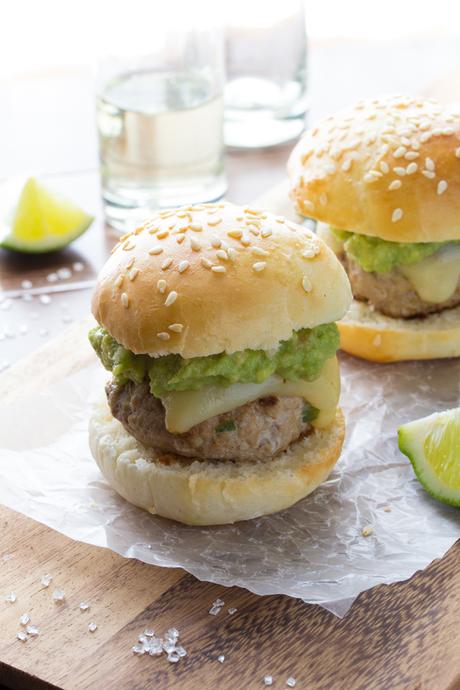 Tequila Turkey Sliders with Guacamole | sweetpeasandsaffron.com @sweetpeasaffron