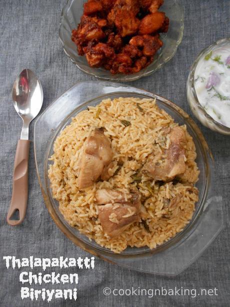 Thalapakatti Chicken Biriyani
