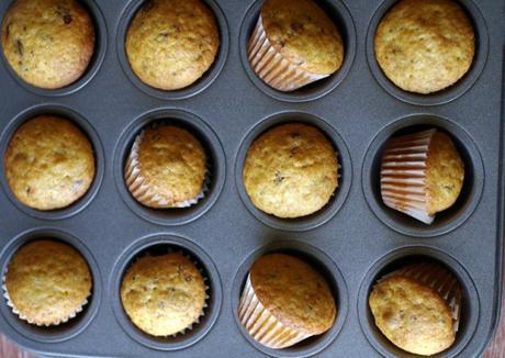 Mini Chocolate Chip Muffins #brunchweek