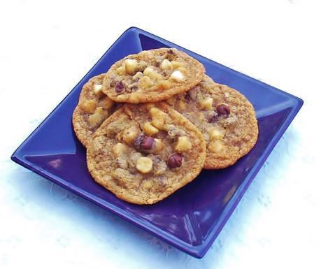 Graham Cracker Chocolate Chip Cookies #cookieofthemonth #cookies