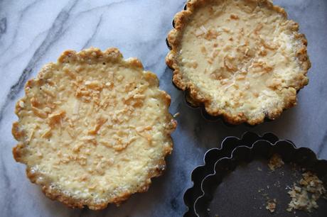 Gluten Free Coconut Grapefruit Tartlets 