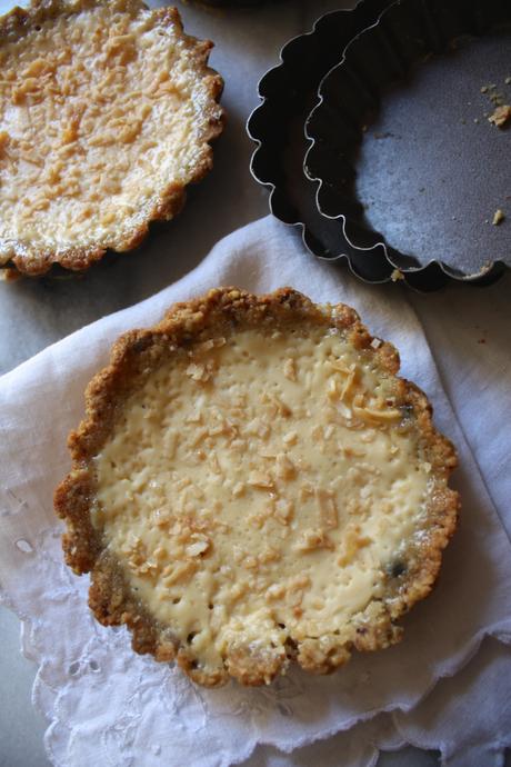 Gluten Free Coconut Grapefruit Tartlets 